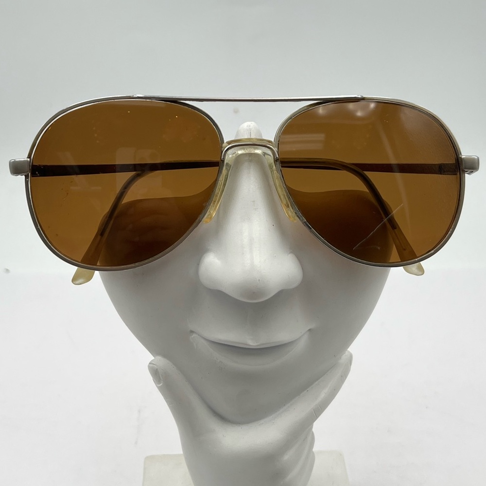 Vintage Menrad Silver Pilot Sunglasses Frames 303-3